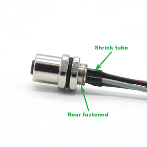 موصل M5 3 4 دبوس لحام الطاقة الصناعية مقبس تثبيتها الخلفية الذكور الإناث IP67 - Product Image 3