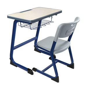 Chất lượng cao Thiết kế hiện đại thép trường học đồ nội thất lớp học-chiều cao có thể điều chỉnh thương mại sinh viên bàn ghế đặt cho các tổ chức - Product Image 3