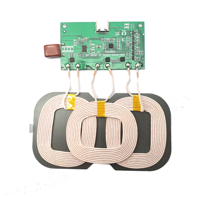 High Cost Performance 3 Coils 10W Wireless Charger Module PD 3.0 Wireless for Charger Mat 12V Input Customizable Output