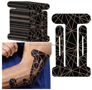 Cinta de Kinesiología de Algodón Precortada al por Mayor Shuangan, Impermeable, Transpirable y Elástica para Alivio del Dolor y Soporte del Codo - Product Image 5