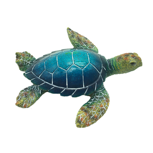 Statua di Tartaruga Marina in Resina Souvenir Tropicale Caraibico Hawaiano - Product Image 2