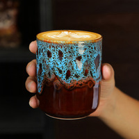 Tasses à café en céramique personnalisées 80 ml 150 ml 300 ml Tasses à espresso matcha de qualité supérieure Tasses à café arabes modernes rétro pour la vente en gros