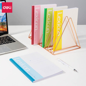 Deli Softcover Notebook A5 80 Pages Saddle Stitching Digital Printing Student Exercise Book - Product Image 1