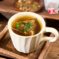 Sachets de thé en forme de triangle, fabrication OEM, fabricant d'origine, combinaisons de sachets de thé santé, substitut de thé aux herbes, infusion froide 150g
