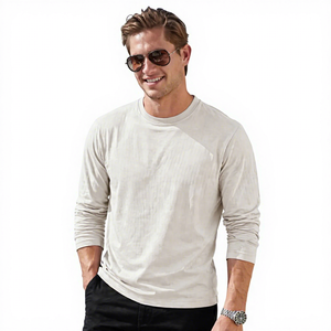 Sous-vêtement thermique à manches longues pour homme de haute qualité, avec logo personnalisé, fournisseur d'usine OEM, en mélange de coton respirant, vente en gros - Product Image 4