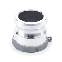 Raccord de tuyau d'accouplement IBC connecteur rapide raccord de bouche d'incendie en aluminium Standard Type A raccord camlock adaptateur rapide IBC
