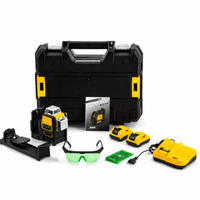 Niveau laser rotatif autonivelant pour la construction, étanche, avec batterie rechargeable