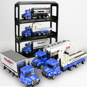 새로운 시뮬레이션 합금 자동차 모델 어린이 장난감 자동차 엔지니어링 차량 다이 캐스트 금속 트럭 - Product Image 2