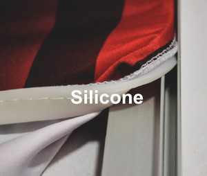 Bán buôn LED sọc không khung hộp Đèn 10*3 mét cao su cạnh Gasket dải không thấm nước Silicone cao su sản phẩm nhà Máy Giá - Product Image 5