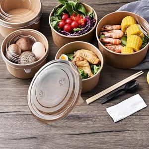 Bán Buôn Chất Lượng Cao Dùng Một Lần Giấy Mache Bát Tùy Chỉnh In Giấy Tấm Và Bowls - Product Image 6