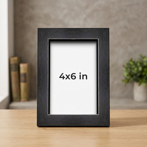 HeritageWood 4X6 5X7 Classic Creative Wooden Photo <b>Frame</b> Handmade Rustic Tabletop Eco Friendly Durable Home Decor Picture Box - Product Image 1