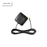 Antena GNSS Polarisasi Vertikal Akurasi Tinggi dengan Filter SAW Gain 28dBi Navigasi Dual-Band dengan Port Berulir yang Dapat Disesuaikan