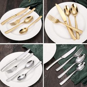 Cubiertos <span class=keywords><strong>de</strong></span> lujo Cubiertos <span class=keywords><strong>de</strong></span> oro <span class=keywords><strong>Juego</strong></span> <span class=keywords><strong>de</strong></span> regalo <span class=keywords><strong>de</strong></span> boda Diseño Mango martillado Piel <span class=keywords><strong>de</strong></span> serpiente Mango cuadrado Vajilla <span class=keywords><strong>Cuchillo</strong></span> <span class=keywords><strong>Tenedor</strong></span> <span class=keywords><strong>y</strong></span> <span class=keywords><strong>cuchara</strong></span> <span class=keywords><strong>Juego</strong></span> - Product Image 4