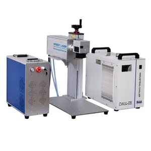 Portable split 3 watt 5watt UV laser marking machine for glass plastic laser etching glass machine