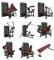 Appareil de musculation TOPTONS pour les jambes, avec poids réglables, pour les quadriceps et les mollets, machine de musculation pour les jambes en position couchée