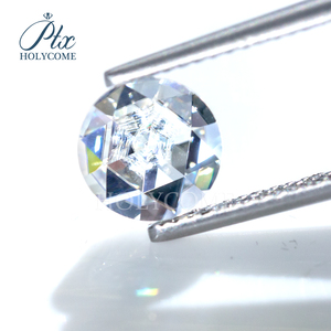 Moissanita Suelta Holycome Wuzhou D EF GH <span class=keywords><strong>IJ</strong></span>, Corte Rosa, VVS, para la Elaboración de Joyas - Product Image 2