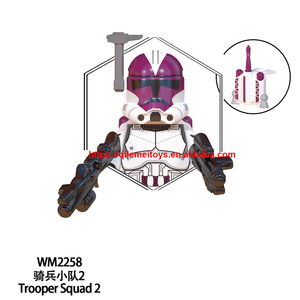 Wm Khối Mới Bán Buôn Sao Mini Hot Bán Chiến Tranh Con Số Moc Nhân Bản Trooper Giáo Dục Chỉ Huy Xây Dựng Khối Đồ Chơi Trẻ Em - Product Image 2