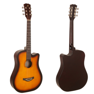 Chine <span class=keywords><strong>Guitare</strong></span> acoustique la moins chère à vendre <span class=keywords><strong>Guitare</strong></span> folk <span class=keywords><strong>Guitare</strong></span> étudiante 38 pouces Instruments de musique pour débutants - Product Image 3