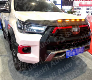 Protecteur de <span class=keywords><strong>capot</strong></span> avec lumières LED <span class=keywords><strong>Capot</strong></span> avant Bug Shield POUR <span class=keywords><strong>Ford</strong></span> <span class=keywords><strong>Ranger</strong></span> 2012- 2021 Déflecteur de <span class=keywords><strong>capot</strong></span> Protecteur Accessoires de voiture Partie - Product Image 2