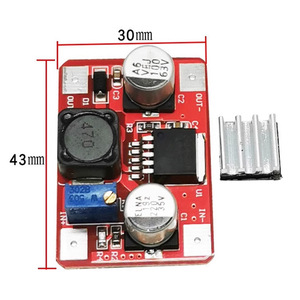 Convertidor de corriente continua a corriente continua Lm2577, entrada de 3,5-35 V, salida de 5-56 V, 3 A, con indicador LED para conversión de fuente de alimentación - Product Image 1