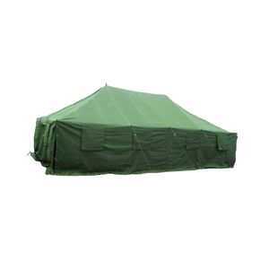 Carpa de Lona con Postes de Acero para 10 Personas, de Una Habitación, 10x5m, para Tres Estaciones, Impermeable, Resistente al Viento, Alojamiento para Grupos Grandes - Product Image 5