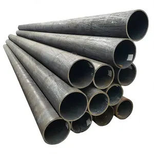 Preto C Q195 Q235 Q355 2-50mm tubo de aço carbono para construção