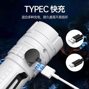 Linterna LED Portátil Personalizada para Exteriores, Recargable, con Batería de 400 mAh, Clip Metálico para Bolígrafo, Luz de Emergencia - Product Image 2