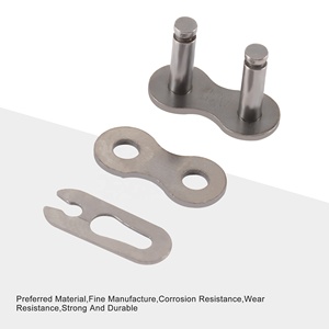 GOOFIT 420 eslabones de <span class=keywords><strong>rodillo</strong></span> Maestro de cadena de motocicleta para 50cc 70cc 90cc 110cc 125cc ATV Dirt Bike Pit Bike Go Kart ciclomotor Scooters - Product Image 3