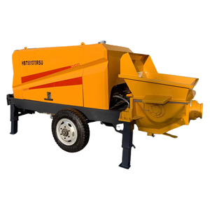 Mobile <b>Small</b> Mortar <b>Pump</b> with Motor Model Qwp30s 25m/h Productivity Remote Control for Concrete Construction - Product Image 4