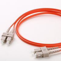 Manufacturer wholesale SC Single Mode Fiber Patch Cord 15m Low Insertion Loss G652D 9/125 fiber optic patch cord 1m 3m 5m
