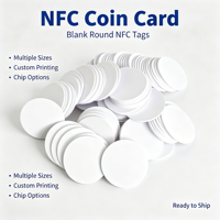 Carte NFC personnalisée en PVC NTAG215 pour cartes de jeu, contrôle d'accès sans contact et authentification d'identité