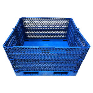 Palet <span class=keywords><strong>de</strong></span> Plástico <span class=keywords><strong>de</strong></span> <span class=keywords><strong>Polipropileno</strong></span> 100% Reciclado con Collar para la Industria <span class=keywords><strong>de</strong></span> Manufactura, Comercio y Logística <span class=keywords><strong>de</strong></span> Electrónica - Product Image 3