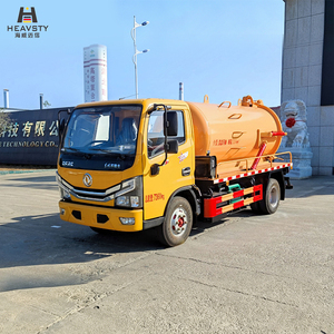 Camión Cisterna de Vacío Dongfeng 5CBM SK-9 con Circulación de Agua Diésel Automática <span class=keywords><strong>para</strong></span> Limpieza de Alcantarillado - Product Image 4