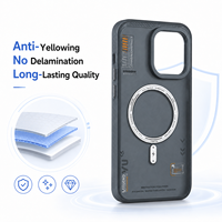 Coque de téléphone anti-rayures en TPU+PC antichoc avec coussin d'air IML IMD pour 11 Pro Max et 17 Pro Max, fabrication sous marque privée
