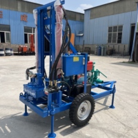 Machine de forage de puits d'eau de 200 m, certifiée CE ISO9001, fabriquée en Chine, pour le forage de puits et de sondages