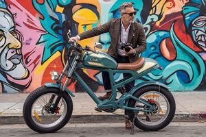 जिली 48 वी 750w 19.2 आह रेट्रो इलेक्ट्रिक गंदगी विंटेज इलेक्ट्रिक बाइक 20x4.0 इलेक्ट्रिक मोपेड स्टाइल ईबाइक - Product Image 3