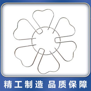 304 Stainless Steel Steamer Rack Round Thickened Insulated Egg Steaming Kitchen Rack - Product Image 4