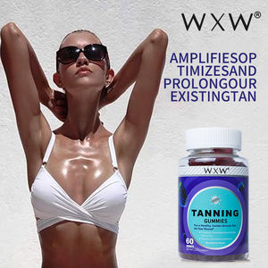 OEM/ODM <b>Tanning</b> Gummies <b>Supplement</b> Gummies Dietary Beauty Skin Collagen Gummy Candy - Product Image 6