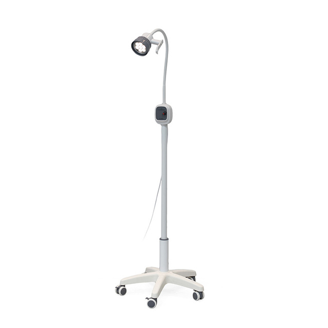 MICARE JD1000 LED 9W Gooseneck White Arm Inspection Lamp High Light Mobile Dental Exam Lamp Medical Examination Light