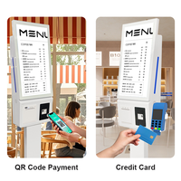 Kiosque tactile Android/Windows de 23 pouces avec caméra pour machine de paiement automatique en magasin alimentaire avec ou sans lecteur de code