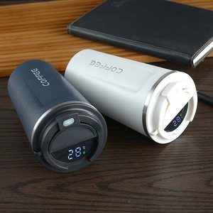 Mug à café intelligent avec affichage de la température, en acier inoxydable 304, tasse de voyage isolée, portable pour une utilisation en extérieur - Product Image 3