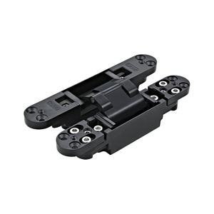 Customized Logo 28x160mm Black 3d Concealed Hinge 80kg Modern Design Adjustable Aluminum Door Bld-g160 180 Degree Opening Full - Product Image 1
