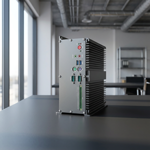Ordinateur industriel sans ventilateur MINI BOX PC Embarqué IPC Intel J3455 2LAN 6COM 6USB avec emplacement d'extension PCI-E <span class=keywords><strong>X4</strong></span>, large plage de température, CE RoHS - Product Image 4