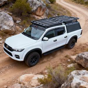 <span class=keywords><strong>Prix</strong></span> <span class=keywords><strong>de</strong></span> gros B2B Accessoires 4x4 Vente en gros 125*135cm Plateforme <span class=keywords><strong>de</strong></span> <span class=keywords><strong>toit</strong></span> universelle en aluminium pour camionnette Pick-up Canopy Ute - Product Image 5