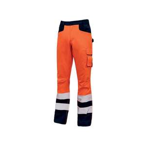 Pantalones DE TRABAJO EAN 8033546385241, pantalones de trabajo Cargo, color naranja claro, color fluo, color naranja claro, de trabajo, de carga, de la marca EAN - Product Image 1