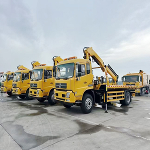 Fabricante DONGFENG 4x2 4x4 Off Road Rescue Wrecker con 8T Crane 10T Grúa de pluma plegable para accidentes de tráfico Bad Car Carrier - Product Image 2