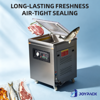 Machine d'emballage sous vide à chambre profonde DZ-420 pour poulet entier, canard, poisson, en acier inoxydable 201, modèle sur pied