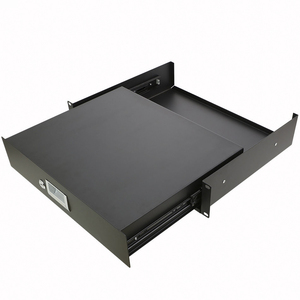 Серверный шкаф 19 дюймов <span class=keywords><strong>2U</strong></span> 3U 4U, сетевой кабинет, монтируемый в стойку, с глубоким выдвижным ящиком на замке и ключом, в наличии, сталь SPCC - Product Image 5