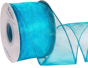 Nastro in Organza di Nylon Trasparente all'Ingrosso in Vari Colori per Decorazioni di Giocattoli - Product Image 1