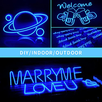 Bande lumineuse néon flexible RVB en gros, bande LED néon à indice de rendu des couleurs élevé pour la décoration murale et les projets DIY